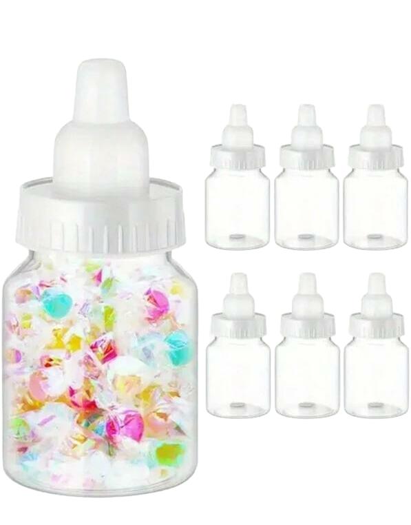bezbarwne mini butelki 7-pack