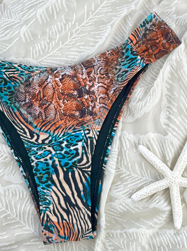 MAJTKI BIKINI WZORY ZWIERZĘCE
