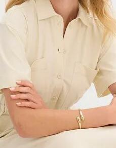SUKIENKA DRESOWA  MIDI Z KOŁNIERZYKIEM I KRÓTKIM RĘKAWEM