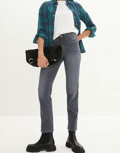 PROSTE JEANSY DAMSKIE
