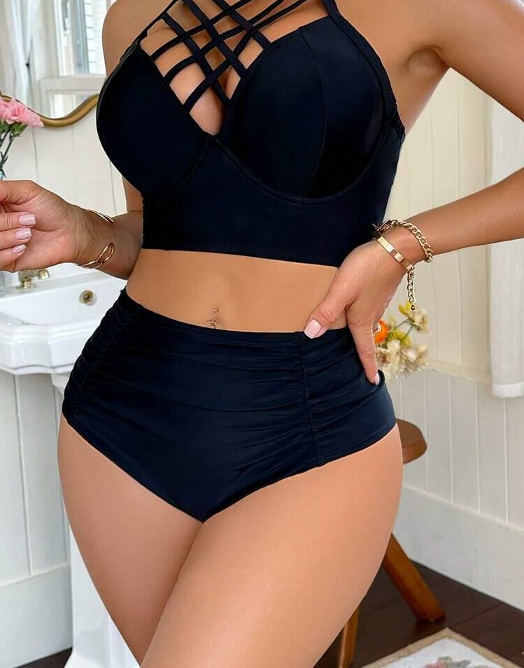 CZARNY DÓŁ OD BIKINI 