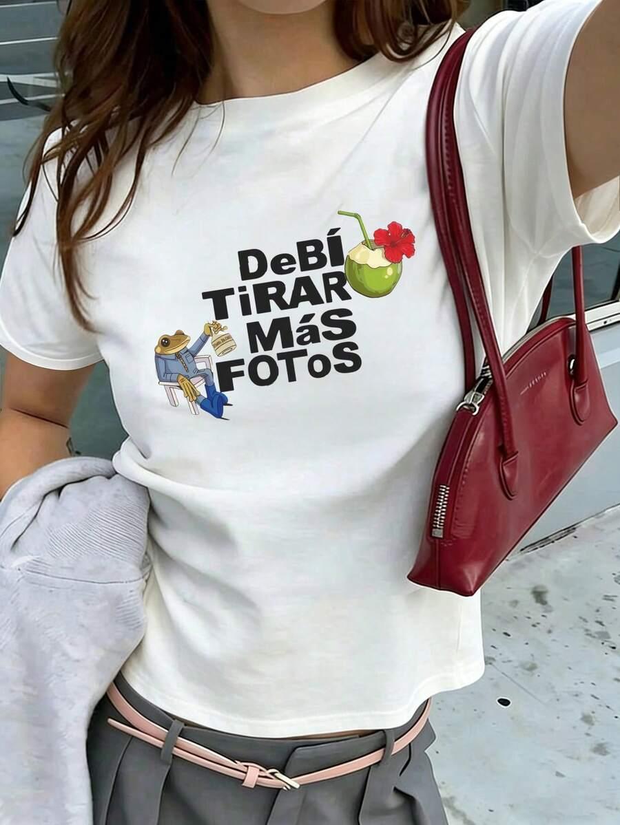 biały t-shirt krótki rękaw