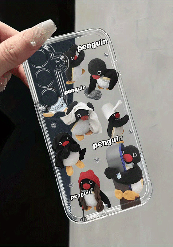 ETUI NA TELEFON case plecki penguin doll motorola moto e13