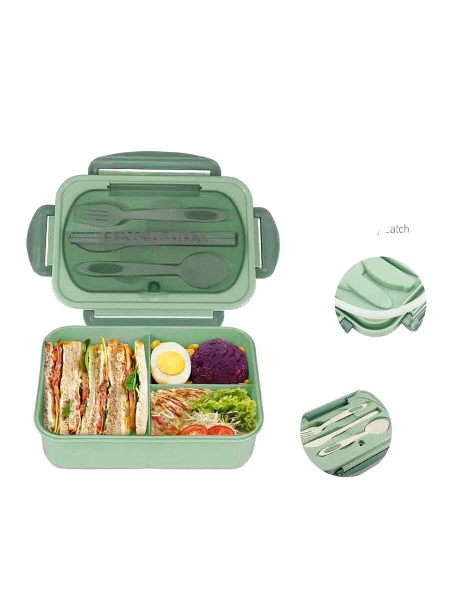 zielony lunchbox na jedzenie