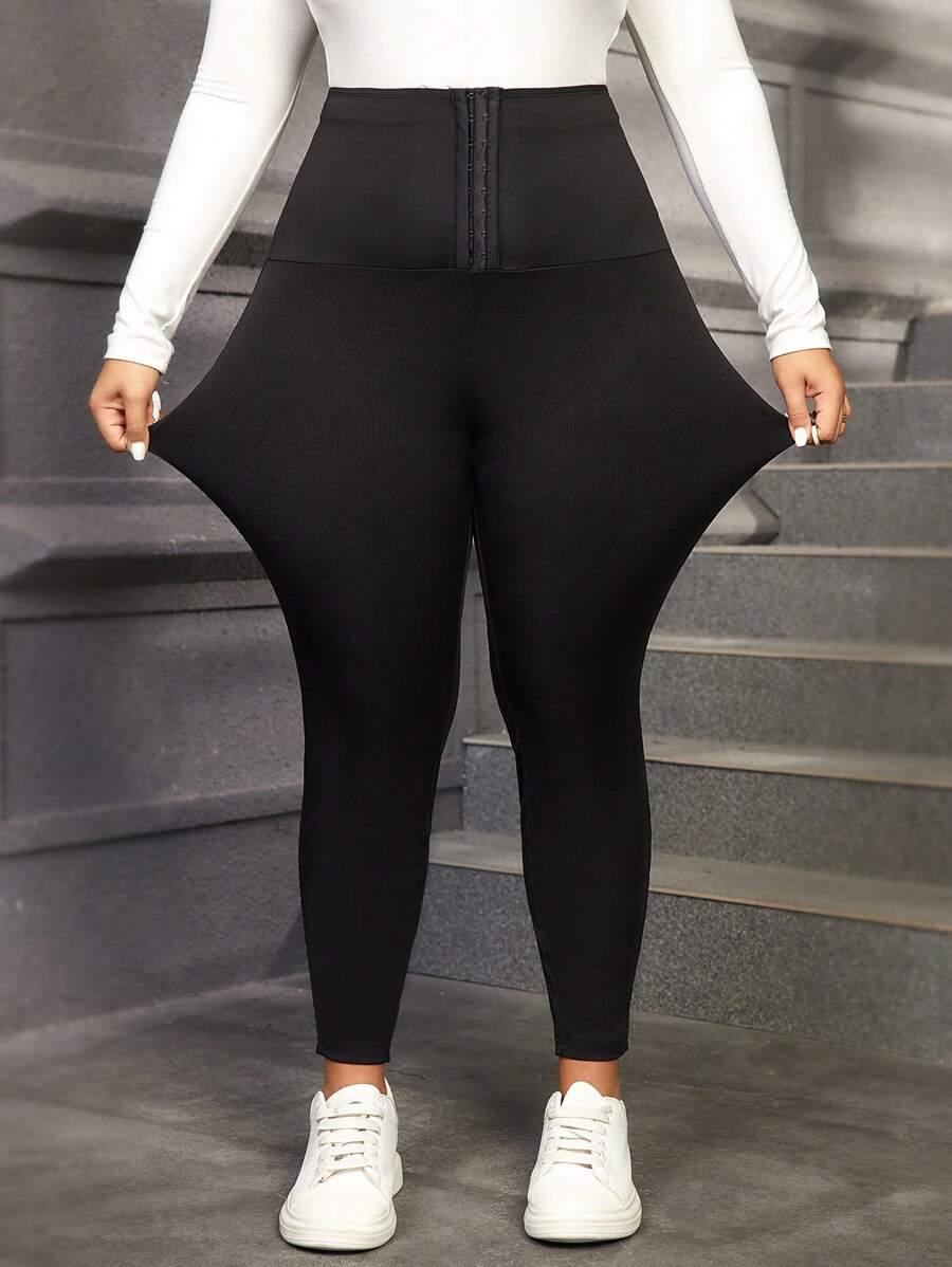 CZARNE LEGGINSY WYSOKI STAN