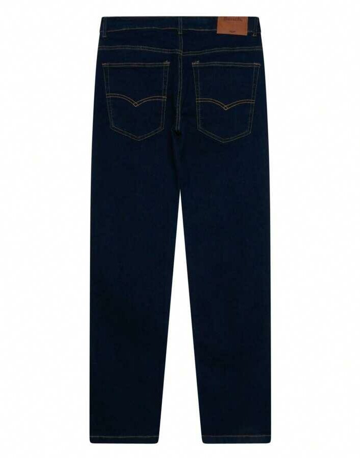 granatowe proste spodnie jeans CHRISTOPH