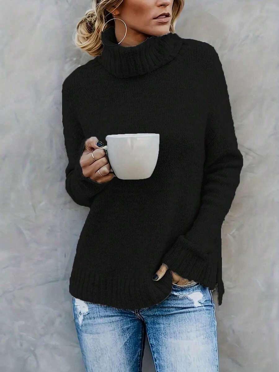 CZARNY SWETER GOLF