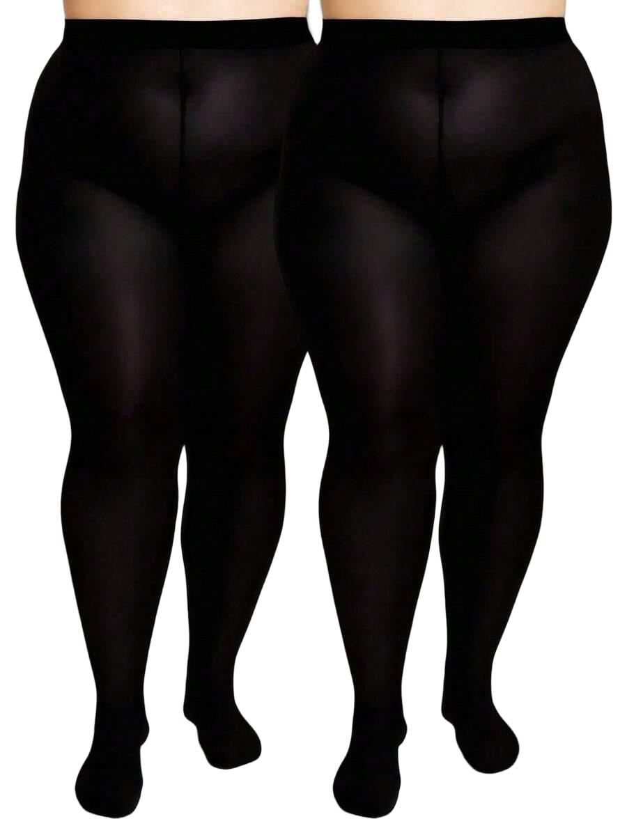 czarne rajstopy 2-pack