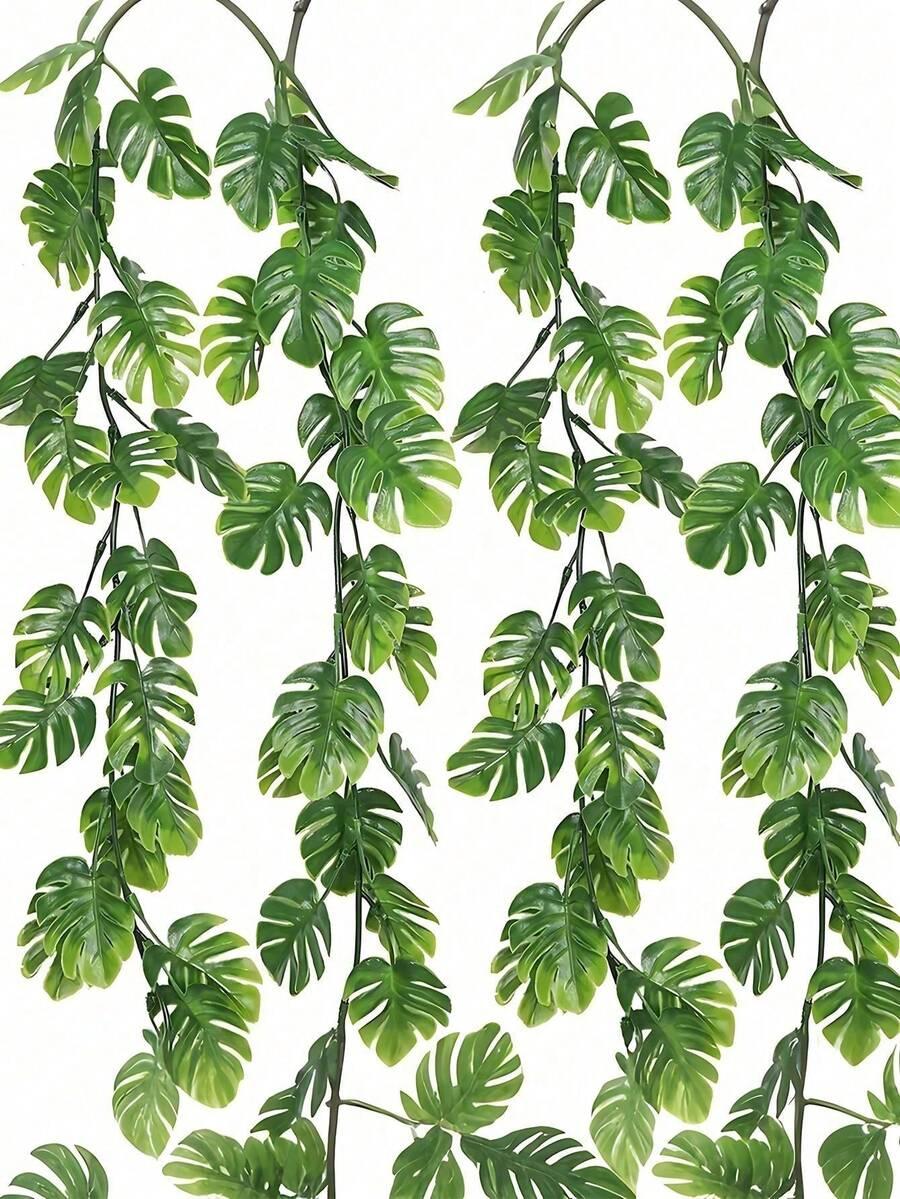 SZTUCZNY KWIAT BLUSZCZ MONSTERA