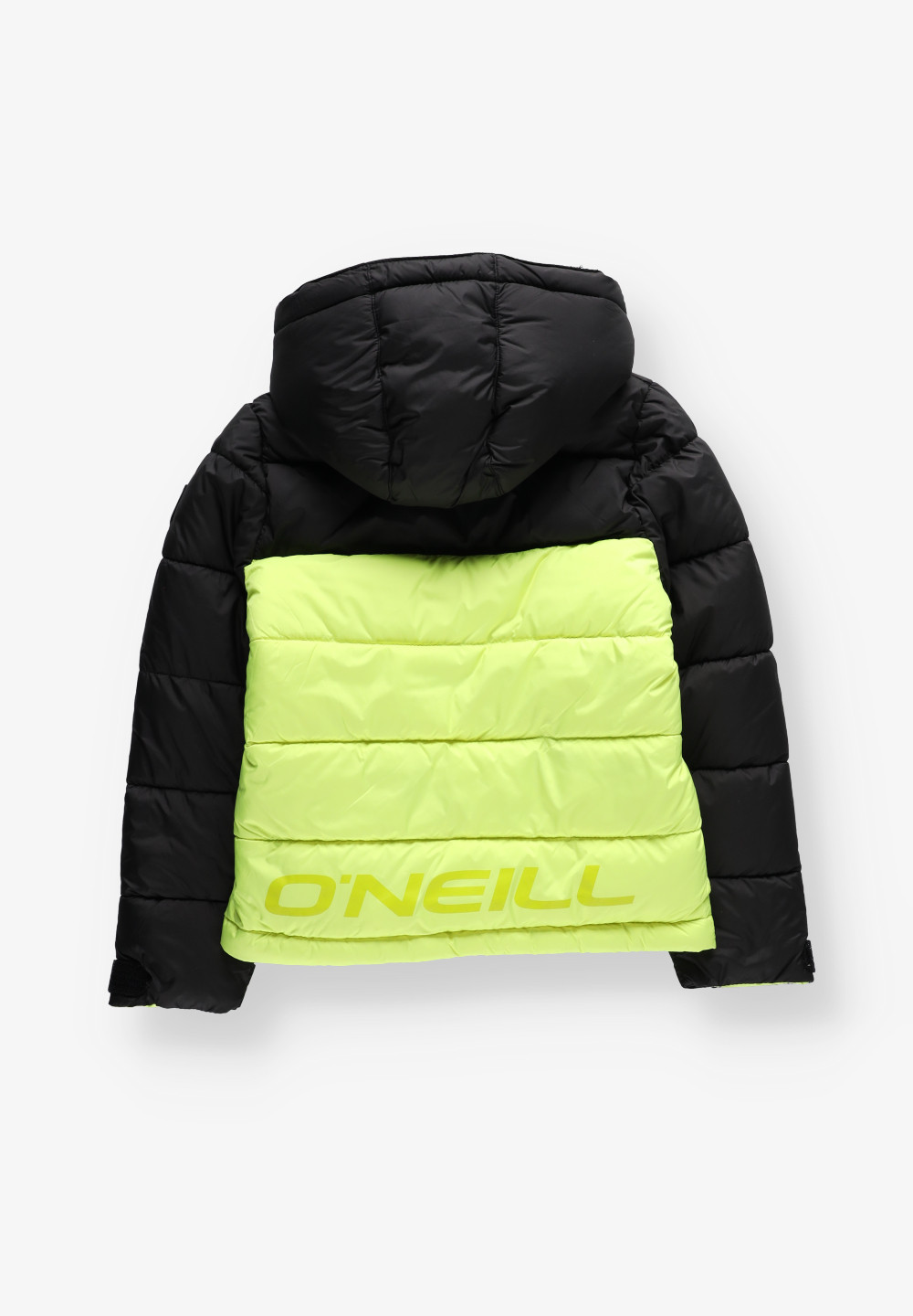 kurtka z kapturem neon kontrast 3500008-42015