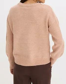 SWETER DAMSKI OKRĄGŁY DEKOLT 