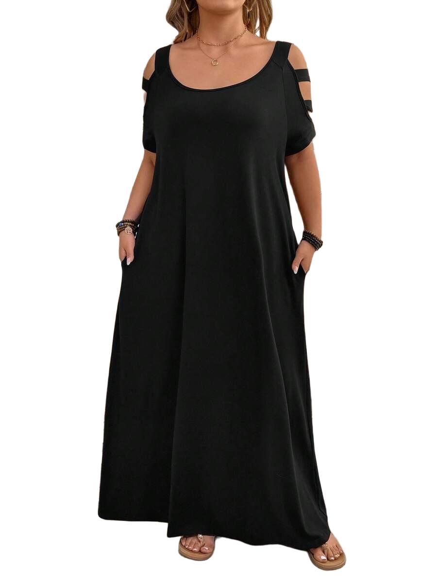 SUKIENKA MAXI OVERSIZE