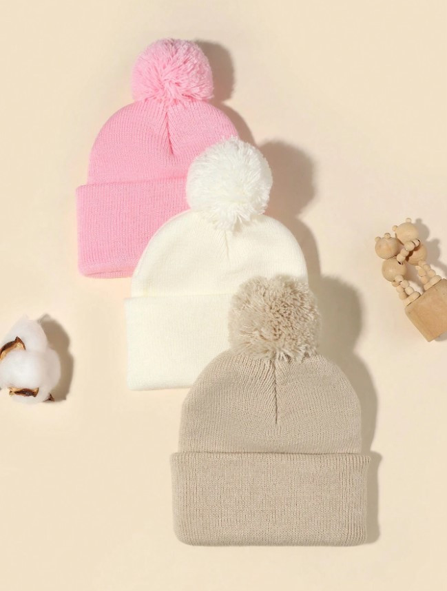 CZAPKI BEANIE 3-PACK