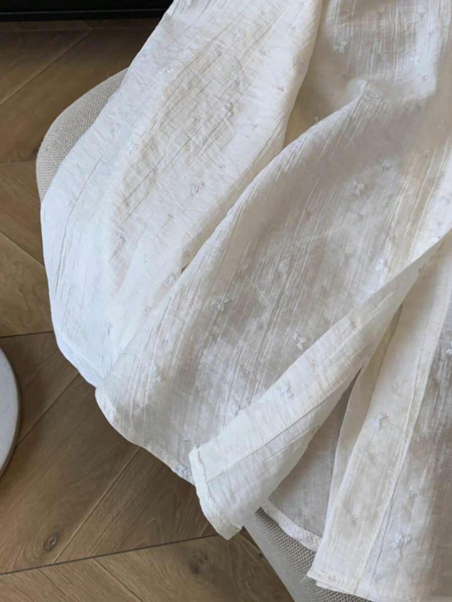 BIAŁA KOSZULA WIĄZANIE