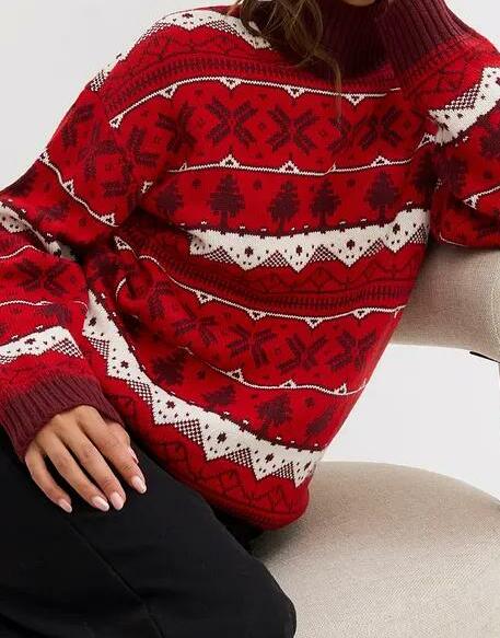 SWETER Z NADRUKIEM