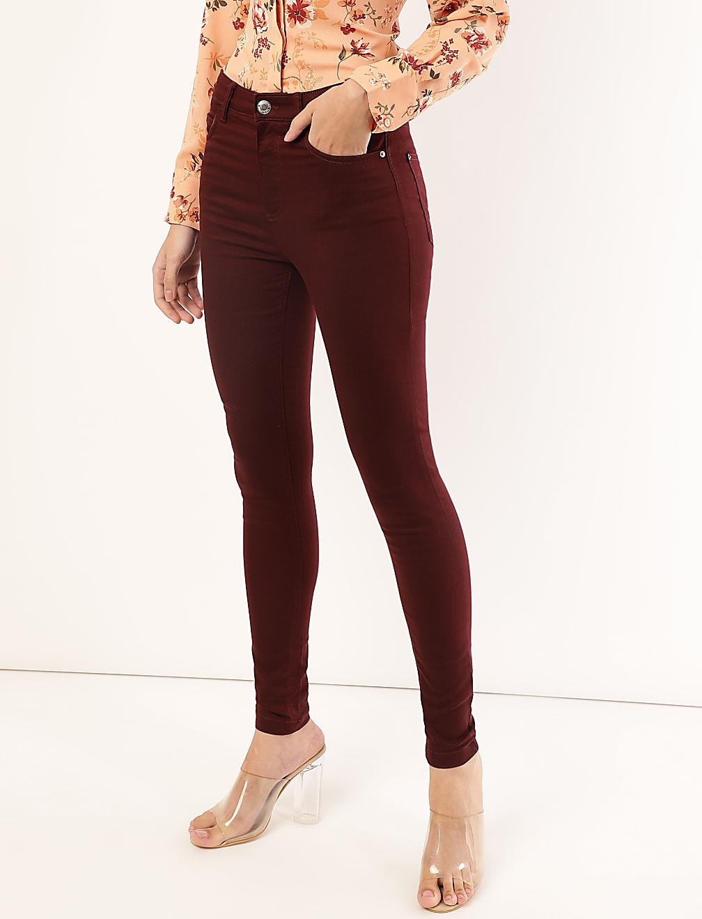 BORDOWE SPODNIE T57-9434K-CW
