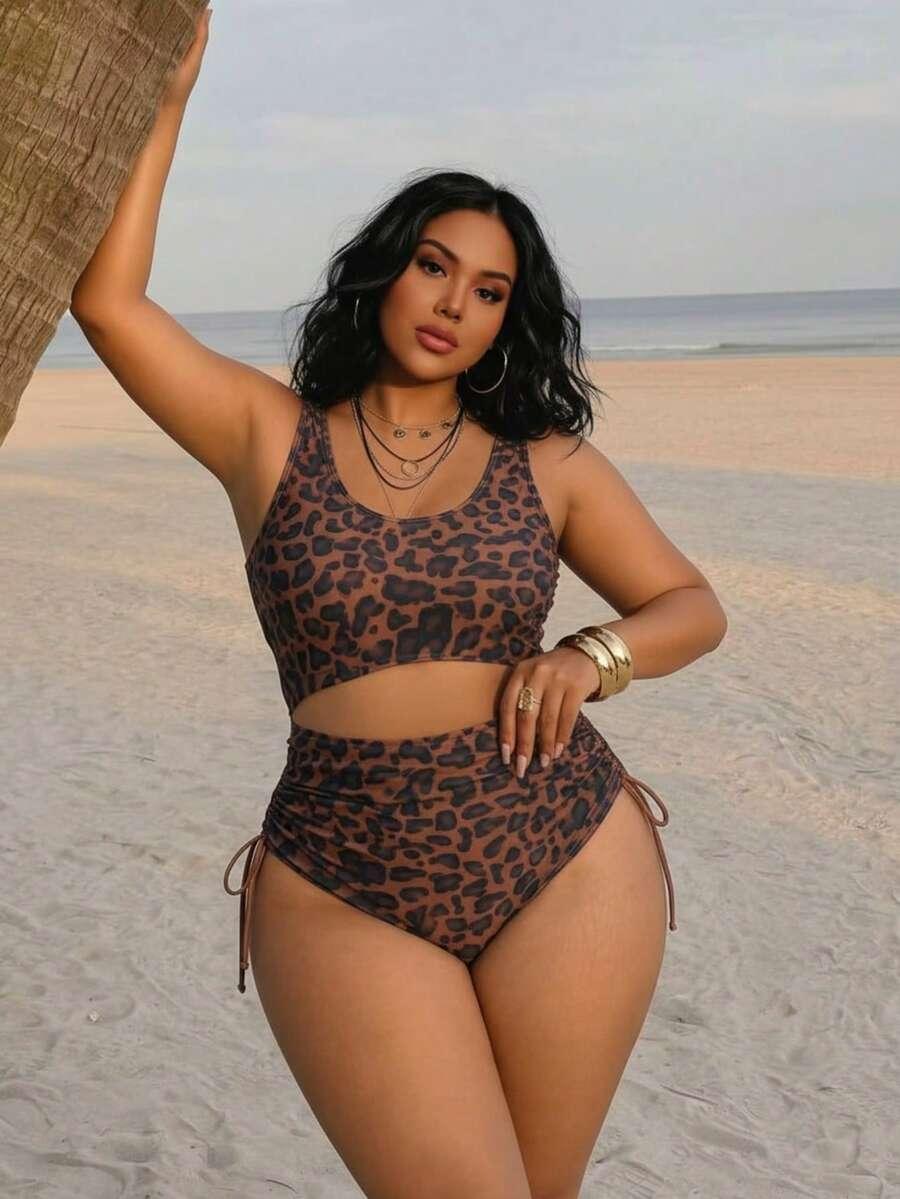 JEDNOCZĘŚCIOWY STRÓJ KĄPIELOWY ANIMAL PRINT