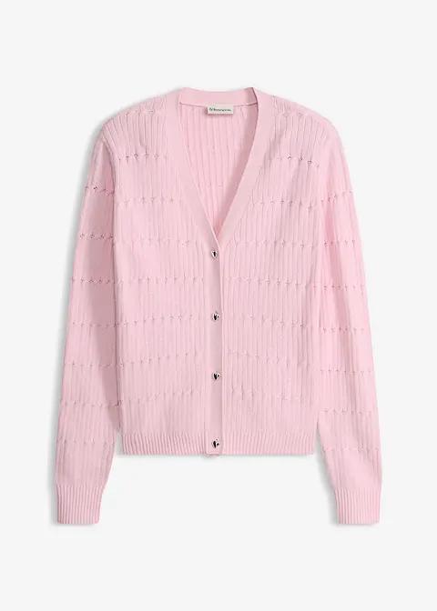 SWETER DAMSKI V-DEKOLT WISKOZOWY REGULAR