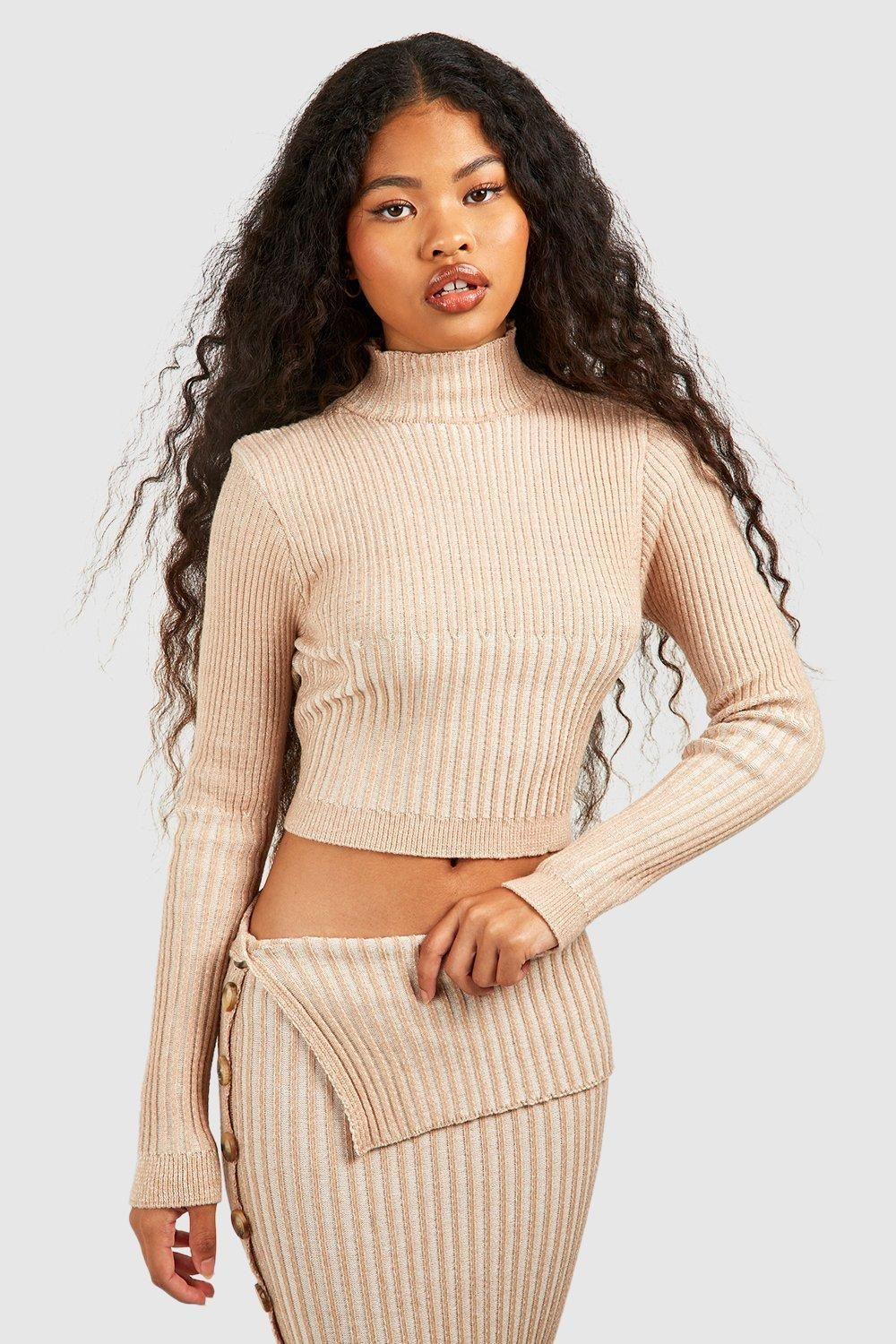 SWETER DAMSKI Z GOLFEM