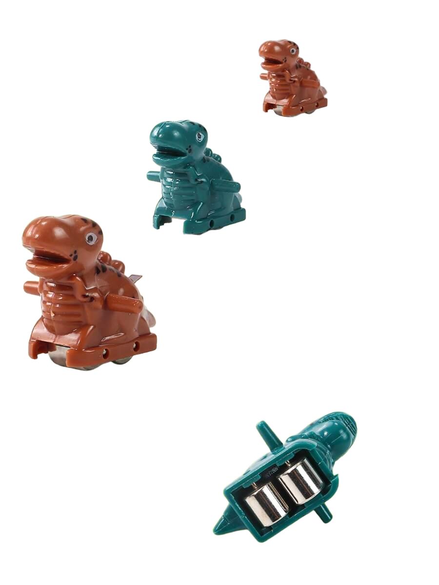 dinozaur wspinaczka po schodach