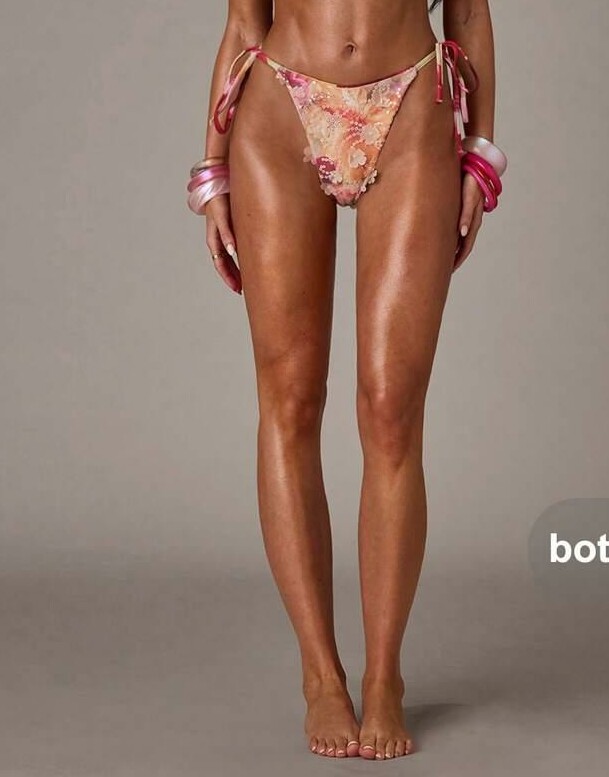 dół od bikini zdobienie