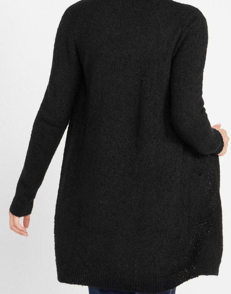 CZARNY SWETER NARZUTKA