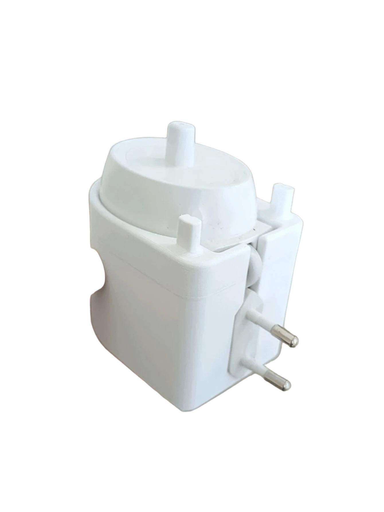 biała Podstawka stojak na szczoteczkę