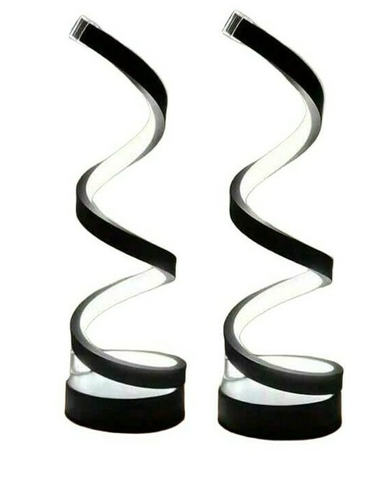 CZARNA LAMPKA NOCNA 2-PACK