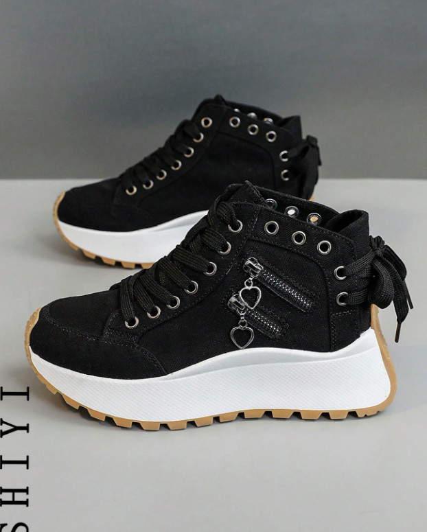 CZARNE BUTY SPORTOWE