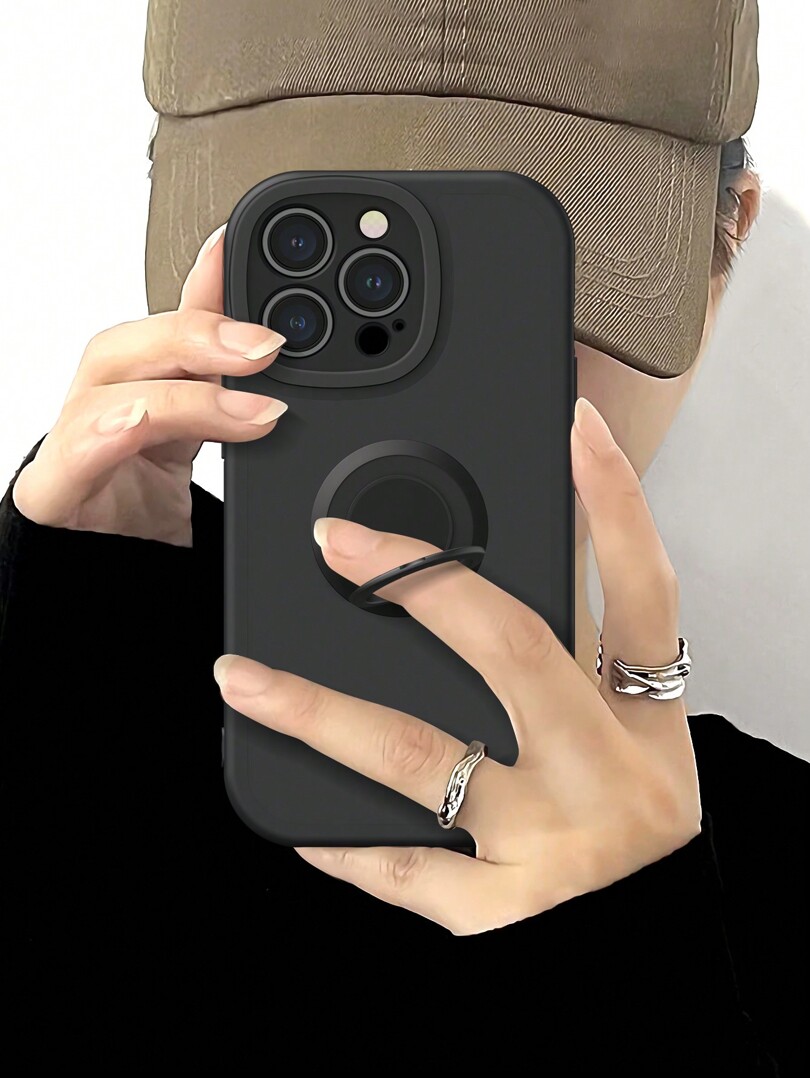 CZARNE ETUI NA TELEFON IPHONE 7/8 PLUS