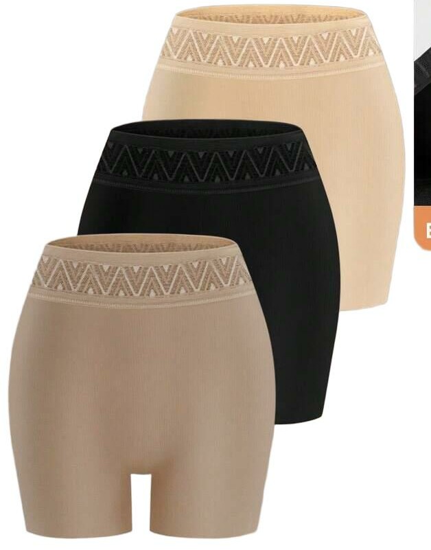bermudy wysoki stan 3-pack