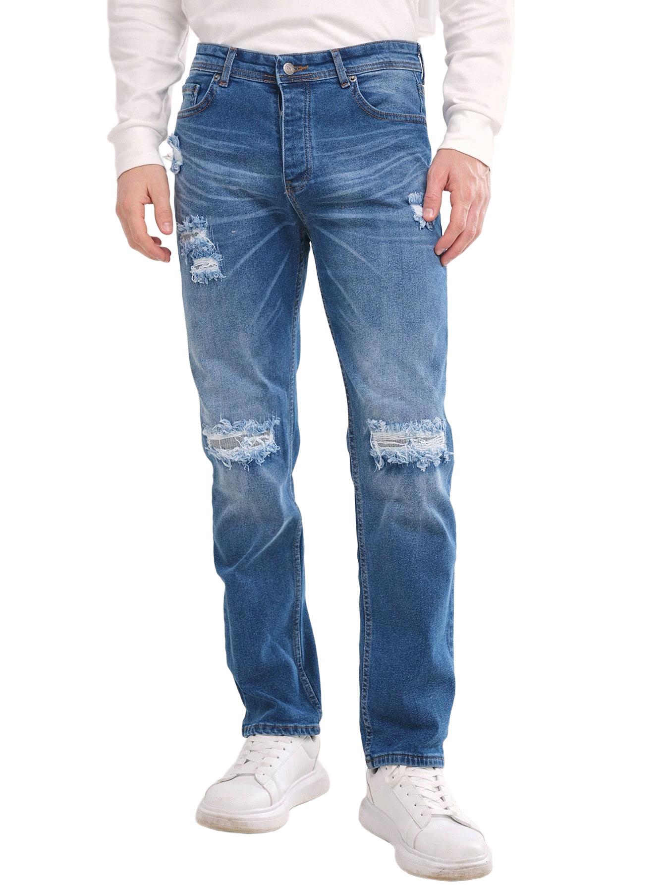 JEANSY MĘSKIE BOOTCUT BAWEŁNIANE 
