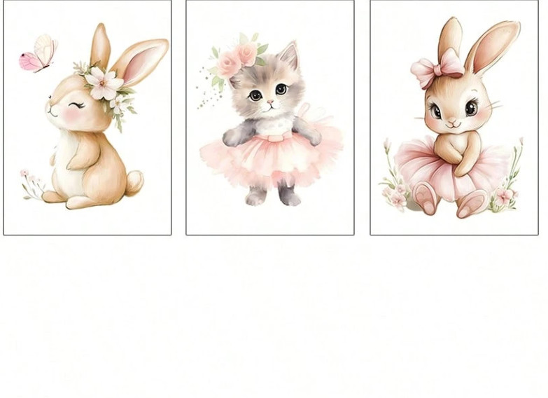 PLAKAT NAŚCIENNY 3-PACK