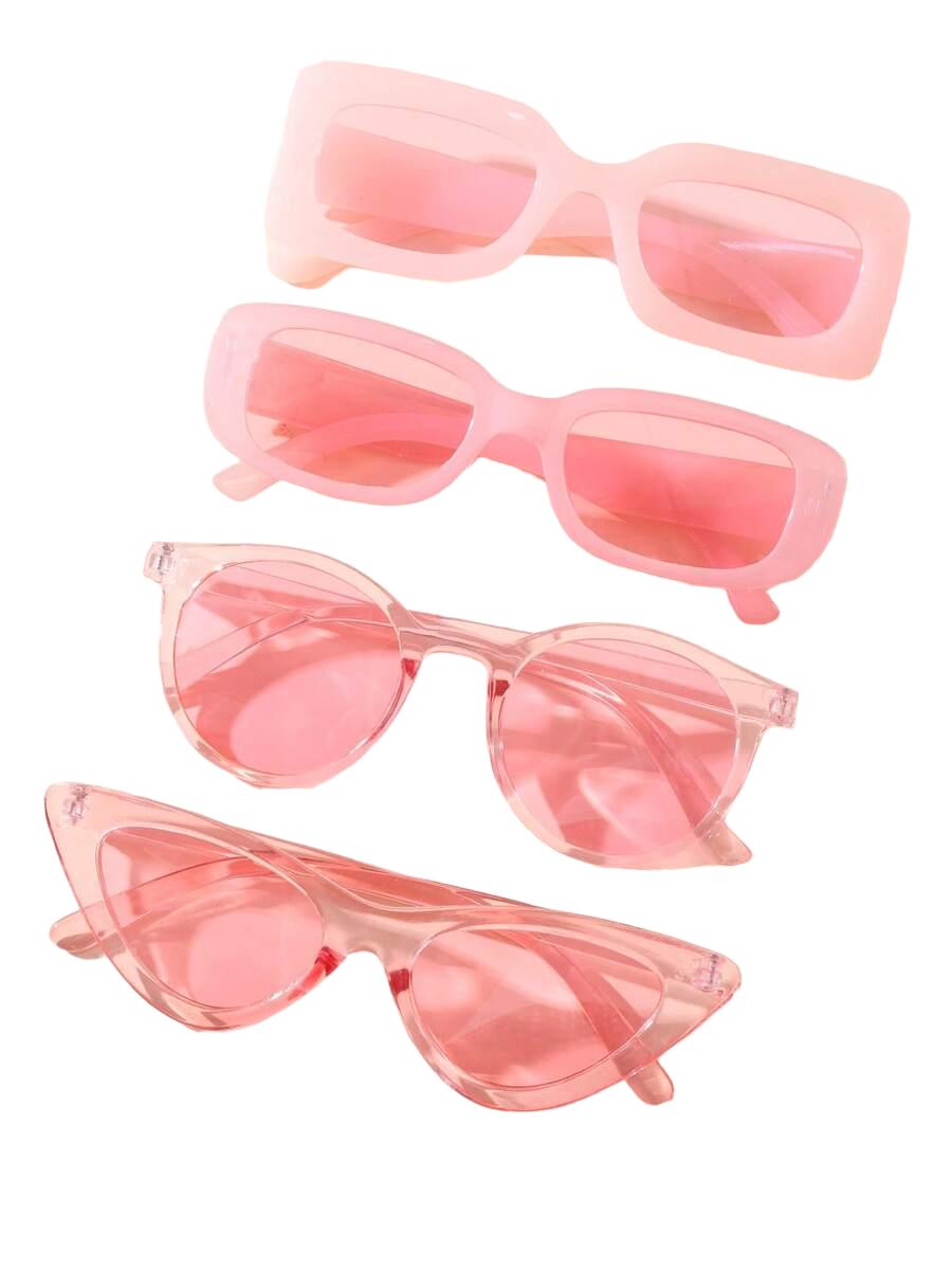 RÓŻOWE OKULARY 4-PACK