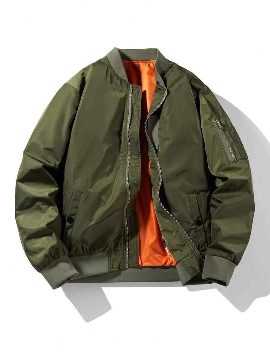 ZIELONA KURTKA BOMBER