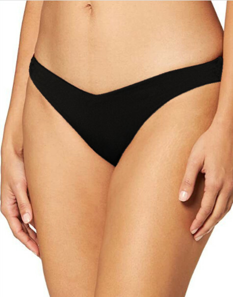 CZARNY DÓŁ OD BIKINI MARSZCZENIE