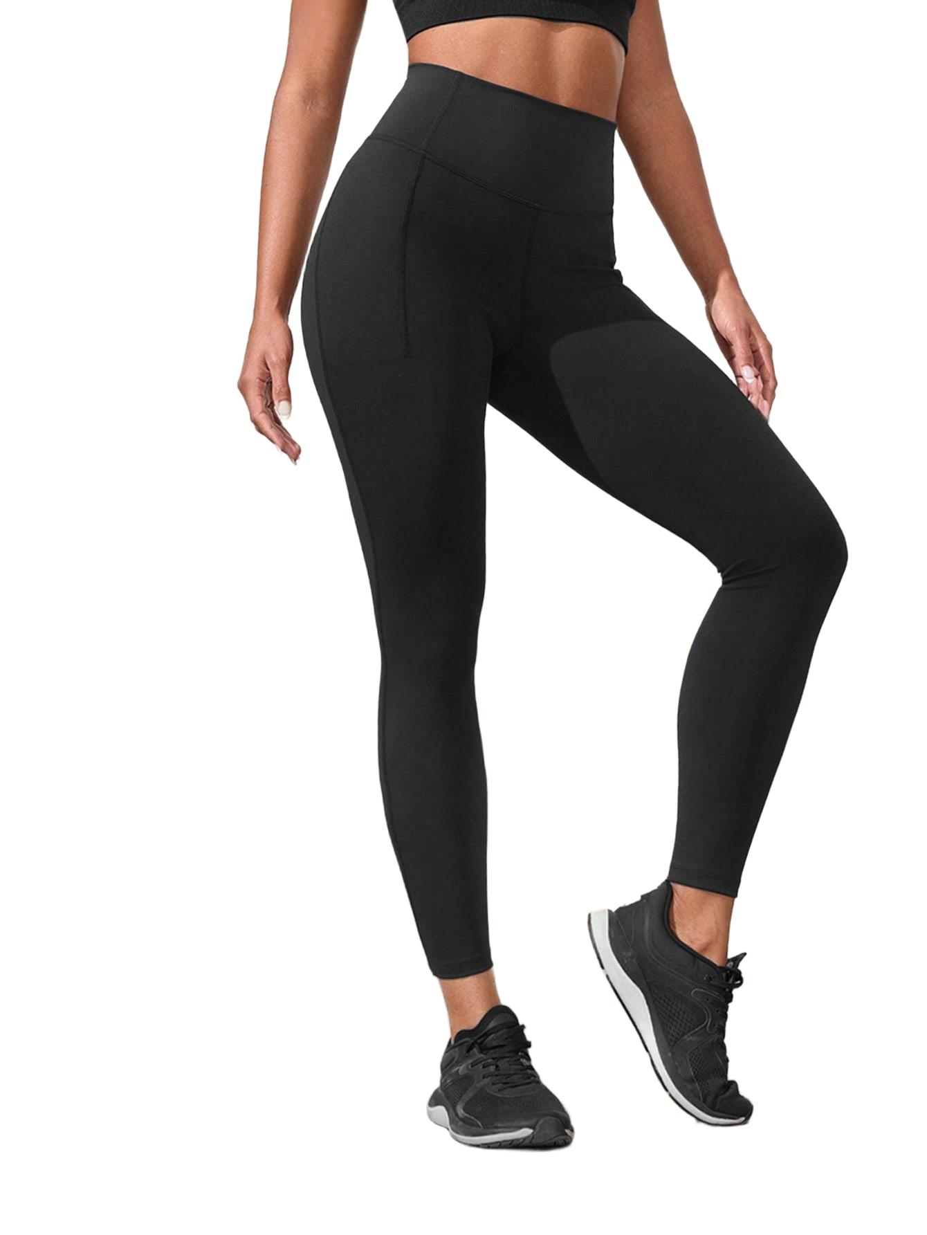 CZARNE LEGGINSY WYSOKI STAN