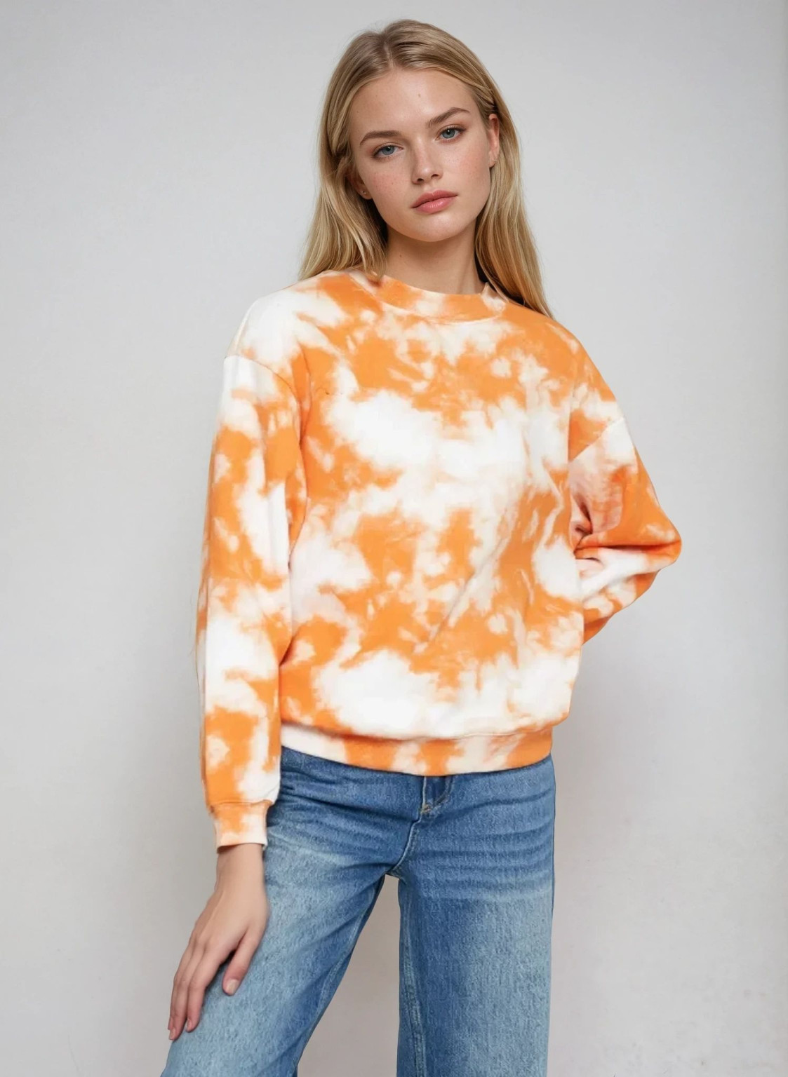bluza tie dye print
