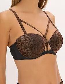 BIUSTONOSZ DAMSKI PLUS SIZE Z ZAPIĘCIEM Z TYŁU