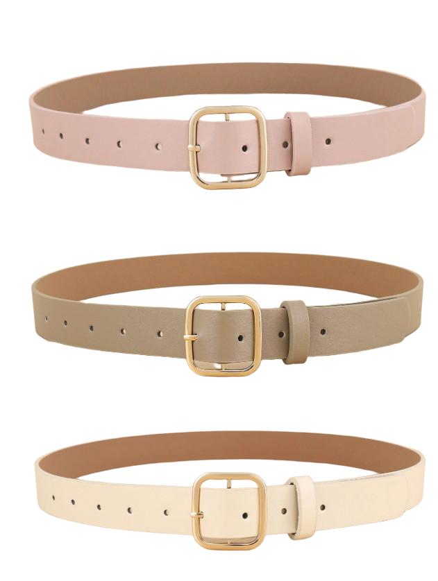 PASEK IMITACJA SKÓRY 3-PACK