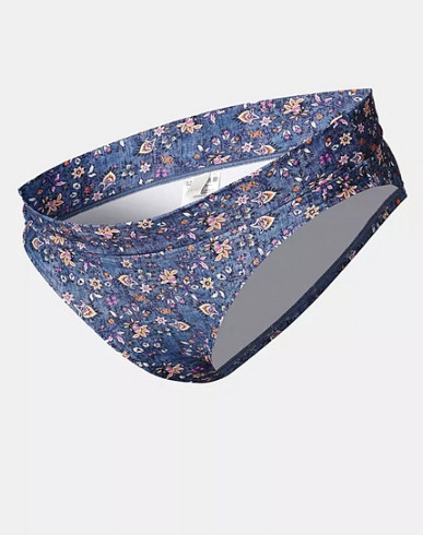ciążowy dół od bikini kwiaty wzór