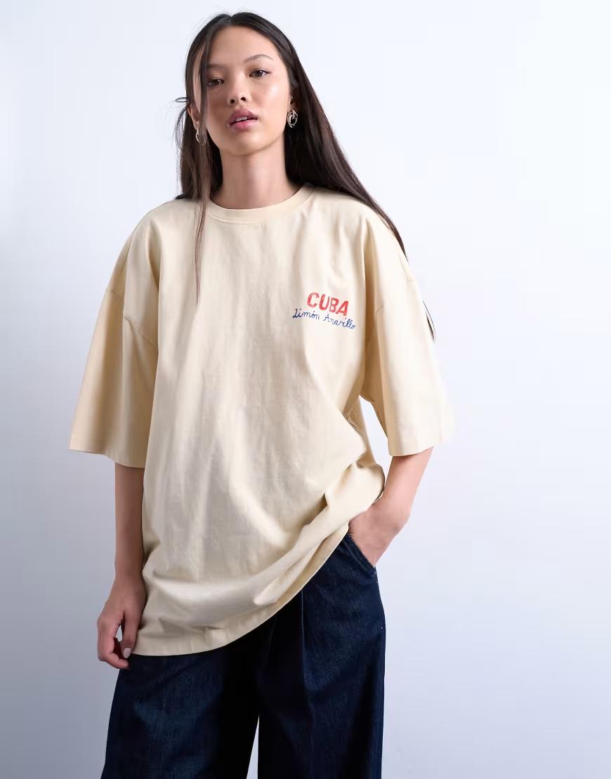 t-shirt oversize print
