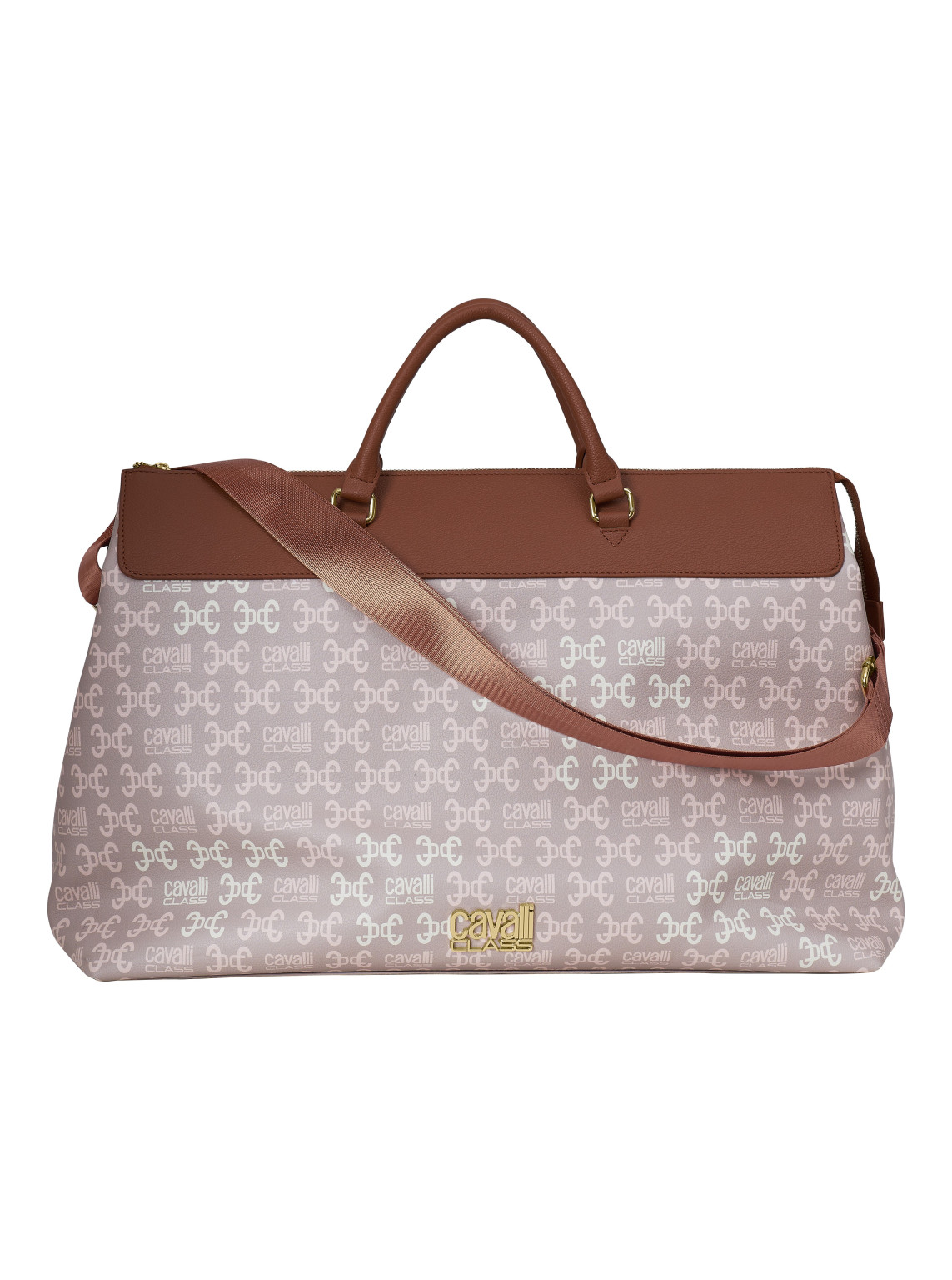 torba monogram kontrast logo imitacja skóry