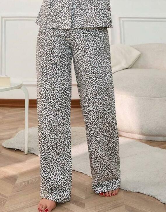SPODNIE OD PIŻAMY animal print