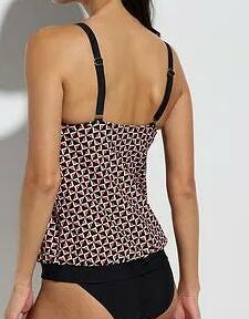 TOP OD TANKINI Z WZOREM