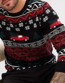SWETER Z MOTYWEM BOŻONARODZENIOWYM