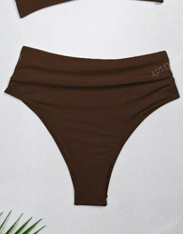brązowy dół od bikini