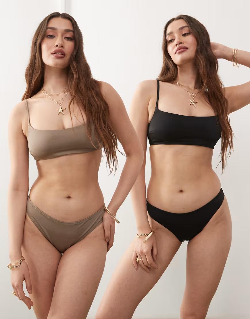 CZARNY DÓŁ OD BIKINI 