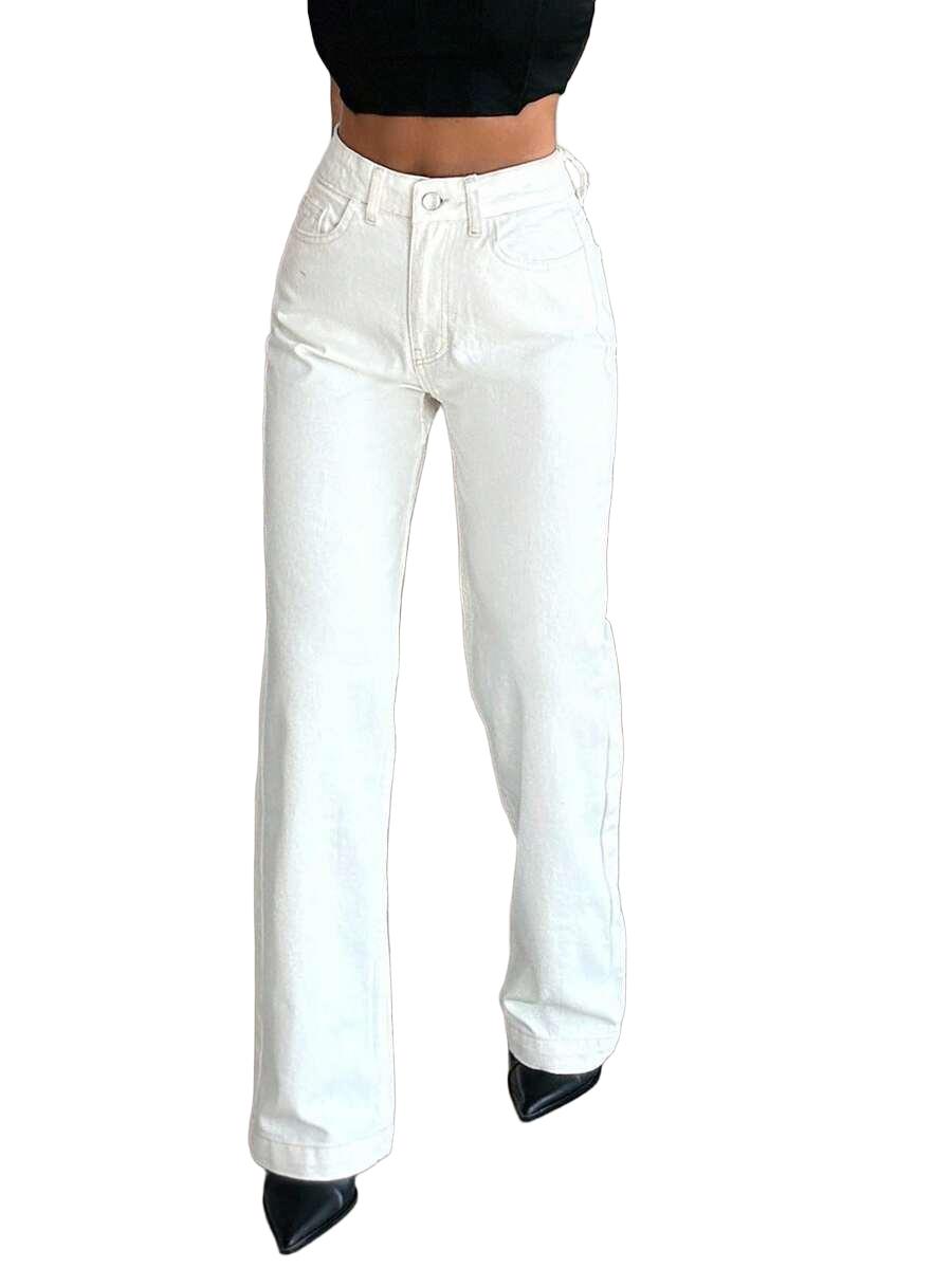 JEANSY DAMSKIE STRAIGHT LEG