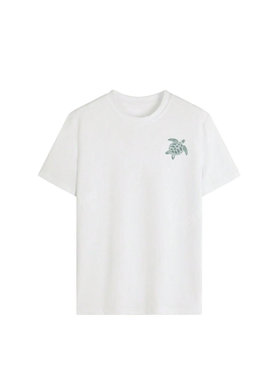 T-SHIRT Z NADRUKIEM